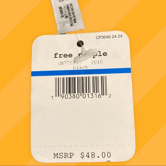 NWT Free People Lace Unlined Underwire Bra https://depop.com/gravemama - Picture 6 of 6